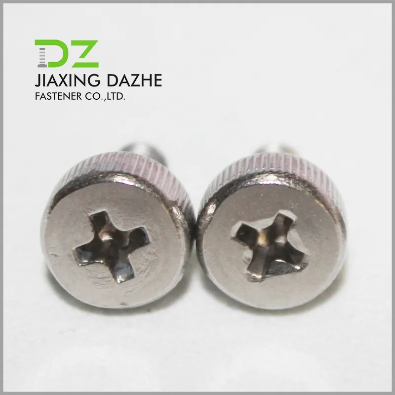 Knurled Machine Screw